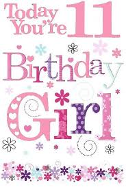 Happy Birthday Card For 11 Year Old Boy Happy Birthday Happy 11th Birthday Birthday Girl Quotes Happy 12th Birthday
