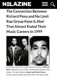The Turbulent Story of Kane & Abel: From No Limit to Notoriety