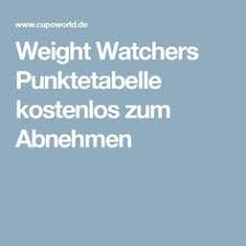 Nachdem sie ihre weight watchers punkte wie im artikel 'wie berechne ich meine weight watchers punkte?' berechnet haben, müssen sie sich nun um die einzelnen lebensmittel. Weight Watchers Punktetabelle