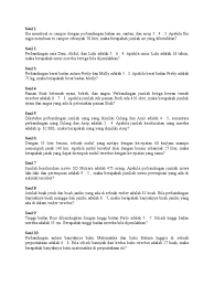Latihan soal kelas 8 smp. Contoh Latihan Soal Soal Cerita Matematika Kelas 4 Sd