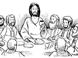 Marvelous Last Supper Coloring Pic For Jesus Color Page Inspiration And Coloring Pages Jesus Coloring Pages Bible Coloring Pages