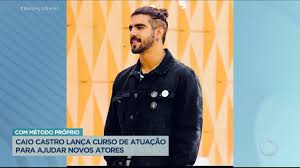 Последние твиты от caio castro (@caiocastro). Caio Castro Lanca Curso De Atuacao Balanco Geral R7 Hora Da Venenosa
