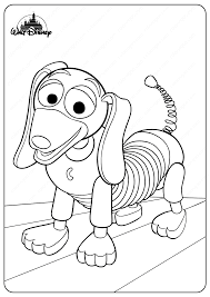 Love the gang from toy story? Printable Disney Toy Story Slinky Coloring Pages