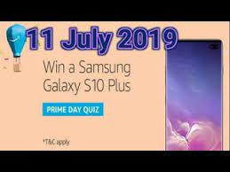 1.1 win daily exciting prizes just giving 5 simple question answers. Amazon Prime Quiz Answer To Win Galaxy S10 Plus Free Stuff Contests Deals Giveaways Free Samples India