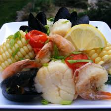 Seafood boil is the generic term for any number of types of social events in which shellfish, whether saltwater or freshwater, is the central element. Labor Day Seafood Recipes Allrecipes