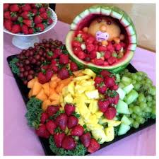 I Made This Baby Bassinet Fruit Basket Platter For A Baby Shower Baby Shower Fruit Fruit Basket Gift Fruit Tray
