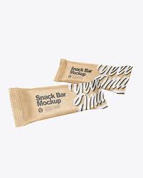 Download 33 Two Kraft Snack Packages Psd Mockup Yellowimages PSD Mockup Templates