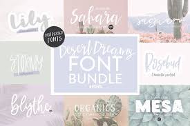 Have a custom handwriting font made in truetype, postscript type 1, and/or laserjet bitmapped formats for just $99. Desert Dreams Hand Lettered Font Bundle 744619 Brush Font Bundles In 2020 Font Bundles Lettering Fonts Hand Lettering
