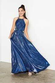 City Vibe Sleeveless Halter Neck Shimmer Shine Ball Gown Dillard S High Neck Prom Dress High Neck Prom Dresses Long Women Dresses Classy
