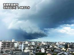 宮崎県で「アーチ雲」発生！雷雨・突風に警戒を！最新レーダー情報 - Imagen principal del artículo