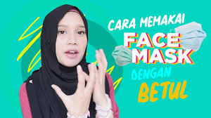 Berikut adalah panduan ringkas cara pakai double mask daripada kkm. Cara Memakai Face Mask Dengan Betul Youtube