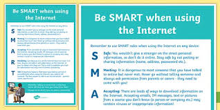 Health and safety using ict tools. Smart Poster Smart Rules Ict Teacher Made