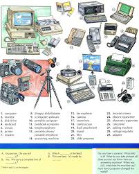 I've also included common verbs associated with using computers. Computers Telephones And Cameras Vocabulary