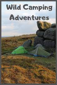 Wild Camping Adventures On Kinder Scout Quirky Rambler Hiking Trip Camping Trips Wild Camp