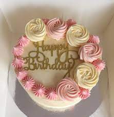 Anytime you check out craftsy, you should check for sales. Swirls Birthday Cake Buttercream Birthday Cake Simple Cake Designs Birthday Cake Decorating