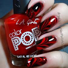 Black And Red Design Nails Black And Red Color Nail Art In 2020 Black Nail Designs Nail Art Designs Nail Designs