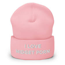 Amazon.com: I Love Midget Porn Hat (Embroidered Beanie) Bachelor Party Gag  Gift Hat Baby Pink : Hogue WS LLC: Clothing, Shoes & Jewelry