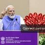 Licensable picture: PM Modi Disburses ₹2,400 Crore Incentives Under PM-VBRY in New Delhi