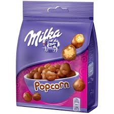 Milka Snax Popcorn Bandejas De Comida Antojos De Comida Alimentos Pijamada