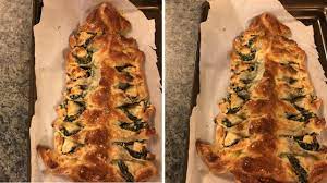 Easy recipe starts with refrigerated pizza dough for a quick holiday 16 · these christmas tree breadsticks are the perfect party appetizer for the holidays! Pinterest Recipe Christmas Tree Spinach Dip Breadsticks So Good Youtube