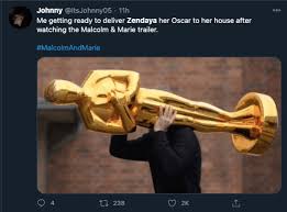 The stars of malcolm & marie share what they admire about each other and what drove them to compete to do their best work on set. Malcolm Marie Trailer Creates Oscar Buzz For Zendaya Watch Ibtimes India