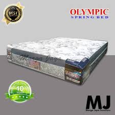 Harga kasur super poly no 1. Kasur Spring Bed Olympic 160 Cm Tebal 33 Cm Kain 3 D Shopee Indonesia