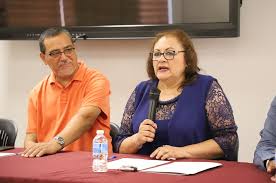 Guadalupe Mery Castro Soberanes es la nueva directora de la  @upnhermosillo261 👏 En su primer mensaje como titular del plantel, pidió  al personal de la institución hacer trabajo colaborativo para la formación,