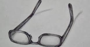 تعلم الرسم نظارة ثلاثية الابعاد بالخطوات glasses art blog