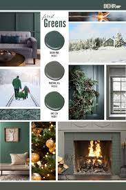 Silver drop is a warm gray with a touch of beige it looks like a true gray in some spaces and more of a greige in others. Forest Greens Color Palette Colorfully Behr