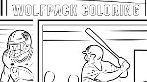Coloring is an incredibly relaxing activity, so even adults are doing it nowadays. Wolfpack Coloring Book Nc State University Athletics