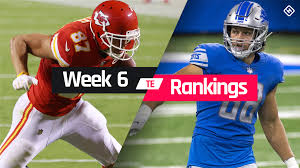 The bills ranked 12th as a fantasy defense last year, but there are reasons they should improve this year. Week 6 Fantasy Football Tight End Rankings Sporting News