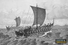 Construction of the 35 m long skeid longship draken harald hårfagre. Viking Longboats Viking Longships