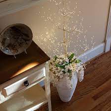 Gold Fairy Light Led Tree Christmas Lights Etc Fairy Lights In Trees Fairy Lights White Christmas Lights