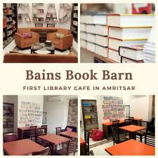 Brains Book Barn First Library Cafe In Amritsar In 2020 Library Cafe Amritsar City