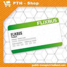 On board flixbus, you'll travel around europe fast and comfortable, and now even with an isic student discount on your bus ticket! Flixbus Ticket Public Transport Holland Shop