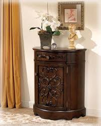 Amazon Com Dark Brown Accent Cabinet Signature Design By Ashley Furniture End Tables Ashley Furniture Ashley Furniture Living Room Accent Cabinet