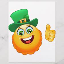 Leprechaun Emoji St Patricks Day Emojis How Cute Giftsforher Giftsforhim Halloween Customize Smile Emoji Drawings Custom Holiday Card Leprechaun Gift