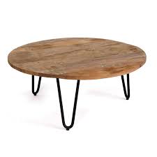 A wide variety of wood coffee table metal legs options are available to you, such as design style, material, and use. Industrial Style Low Round Wooden Coffee Table Black Metal Legs 75cm Diameter