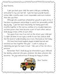 End of year thank you note to teacher dear mr. Thank You Message For Teacher From Parents