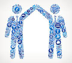 The icon is blue circle, like a bracelet. Hand White Background Clipart Vector In Ai Svg Eps Or Psd