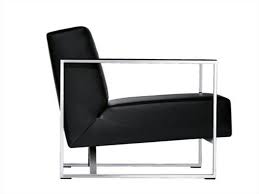 Upholstered Leather Armchair Sen Collection By Walter Knoll Design Kengo Kuma