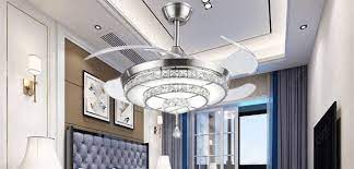 22 inch bladeless ceiling fan with led light remote control 3 colors changing 3 speeds,creative design black ceiling fan chandelier 22 inch for bedroom living room kitchen (gold) pure copper mute motor: Master Bedroom Lighting With Fan Novocom Top