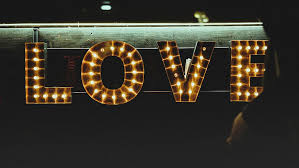The other buildings released in 2015 were the mickey's candy shop and mickey's toy store. Hd Wallpaper Marquee Love Signage Love Marquees Light Word Illuminated Wallpaper Flare