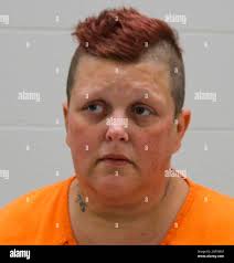 This undated photo provided by the Pottawattamie County, Iowa, Sheriff's  Office shows April Montello-Roberts. Police say they've charged  Montello-Roberts who'd been with Troy Petersen during two slayings and when  their pickup truck