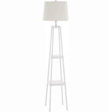 The bottom features an open space that can be used to present art, books, or old magazines. Top 10 Best Shelf Floor Lamps In 2021 Reviews Guide