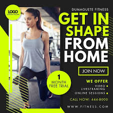 Customize 3 690 Fitness Poster Templates Postermywall In 2020 Workout Apps Workout Posters Online Yoga Classes