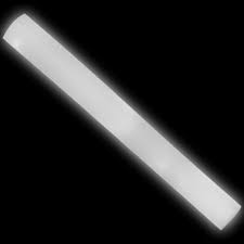 Led Light Up Foam Stick Baton Supreme White Glowuniverse Com