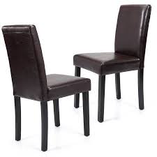 Lazymoon Dining Chairs Modern Home Furniture Medium Back Side Chairs Set Of 2 Brown Formaldiningrooms Dining Chairs Modern Home Furniture French Dining Chairs