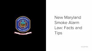 Fire and rescue personnel are frequently the only smoke alarm experts the general maryland's smoke alarm law requires the replacement of all smoke alarms when they are 10 years old. On January 1 2018 The Howard County Government Facebook