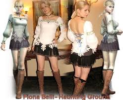 Time to get your little toddler sims ready for spring! Pixiekitty015 Fiona Belli Haunting Ground Demento Cosplay Lady Costumes